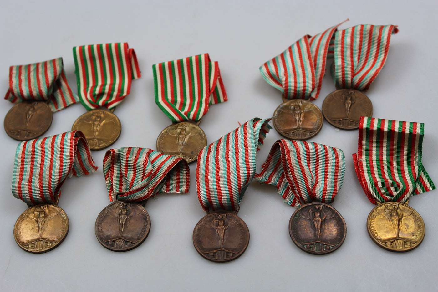 # 10 medaglie della "Vittoria" WW1
