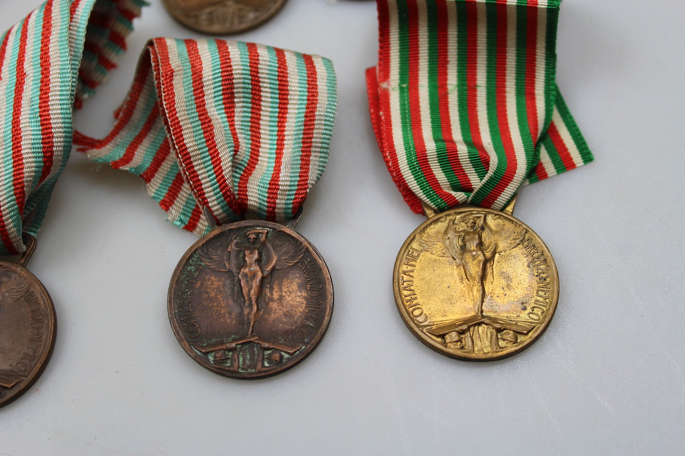 # 10 medaglie della "Vittoria" WW1