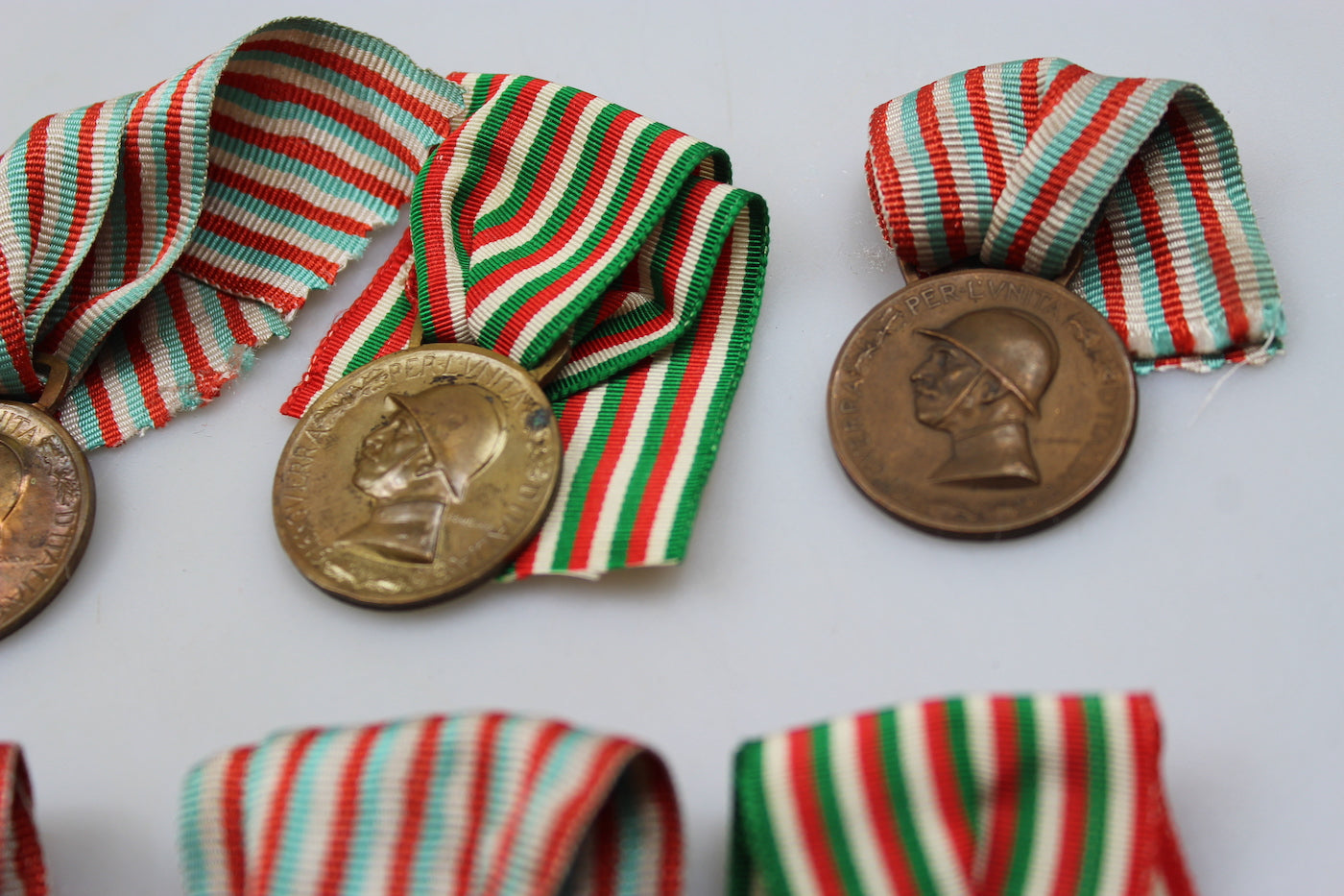 # 10 medaglie della "Vittoria" WW1