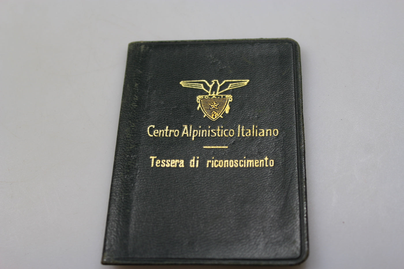 # 5 tessere CAI periodo Ventennio