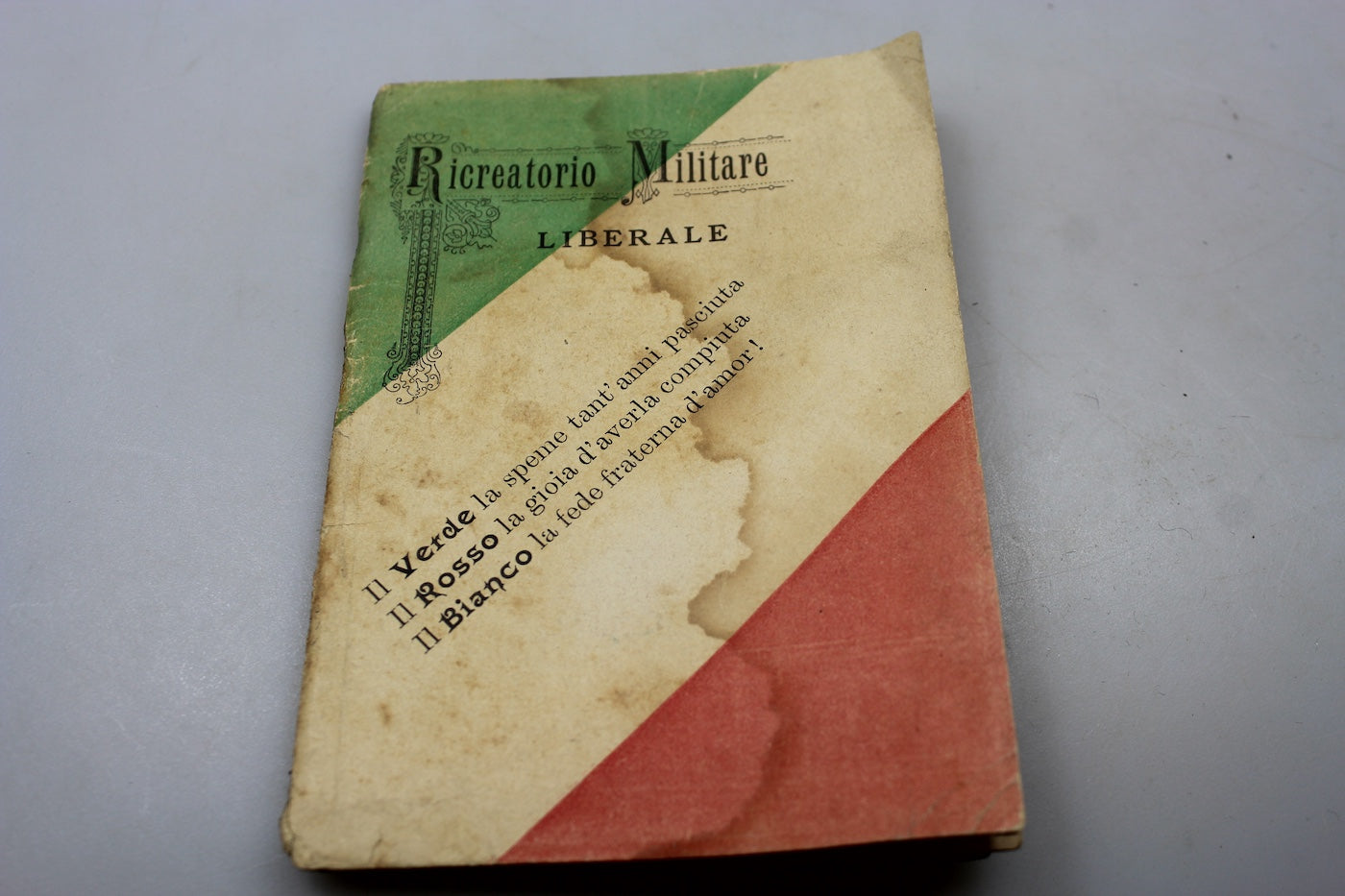 Agenda tascabile "Liberale" del 1904