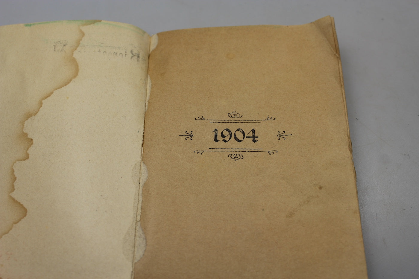 Agenda tascabile "Liberale" del 1904
