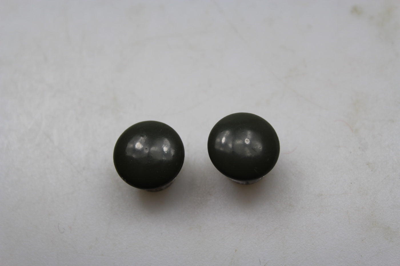 Coppia bottoni a vite spalline Ufficiale M.40 REI WW2