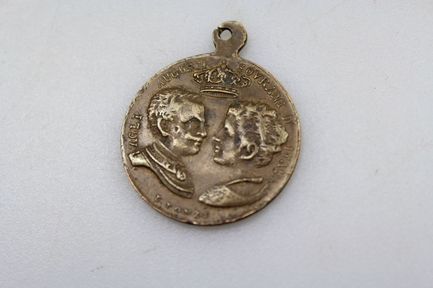 Medaglia ricordo nozze Vittorio Emanuele III e Elena di Montenegro – 24/10/1896