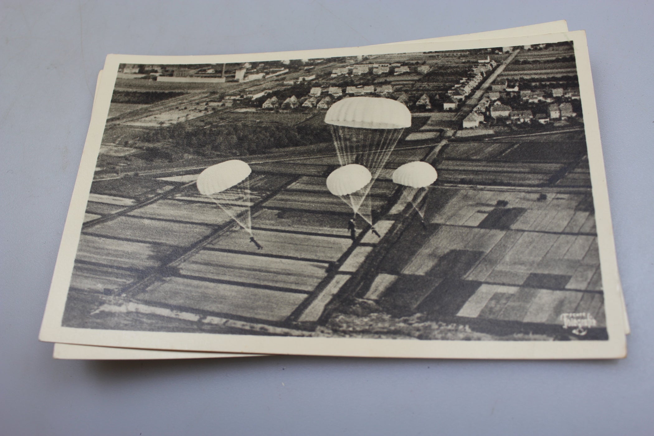 # 3 cartoline postali di una serie Luftwaffe