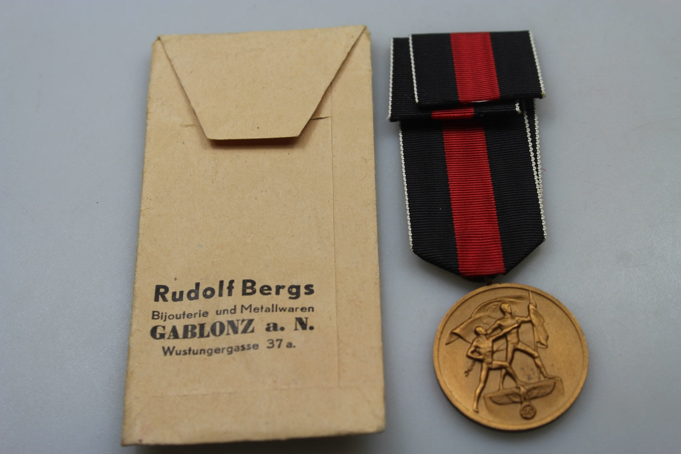 Medaglia 1 Ottobre 1938 - Annessione Sudeti