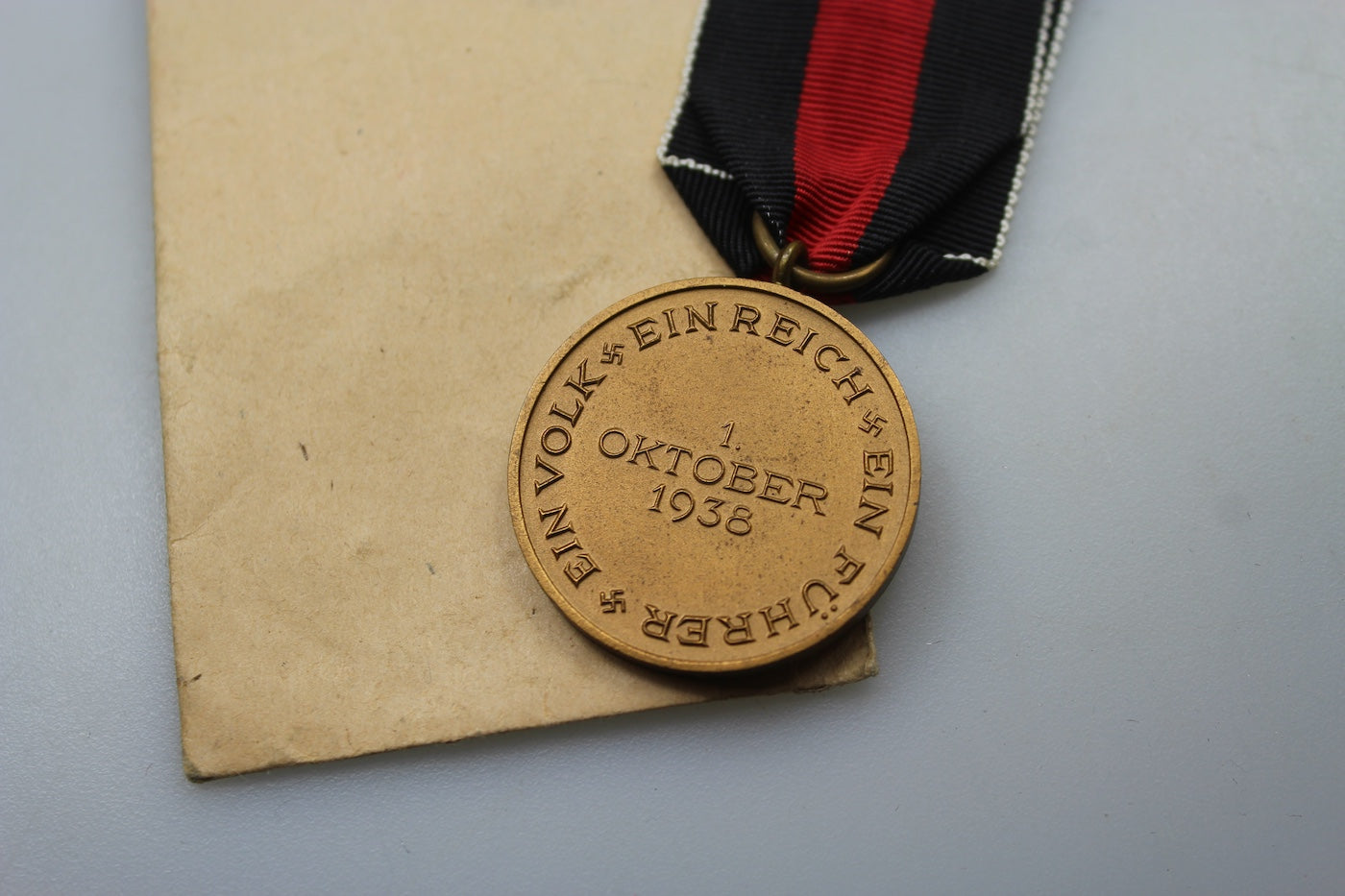 Medaglia 1 Ottobre 1938 - Annessione Sudeti