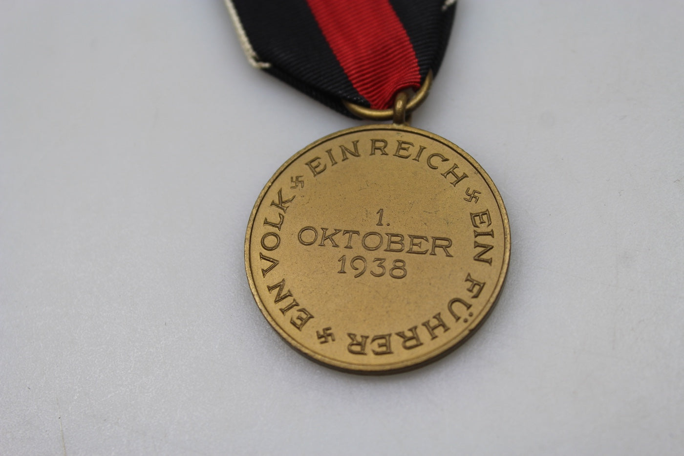 Medaglia 1 Ottobre 1938 - Annessione dei Sudeti