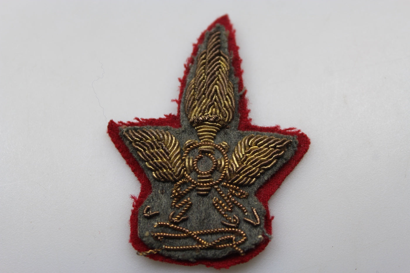 Fregio bustina Colonnello Comandante Autieri REI WW2