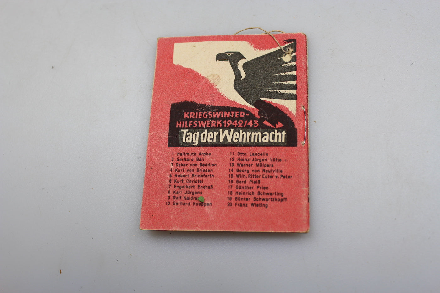 # 20 mini libri commemorativi Kriegswinter - Hilfswerk