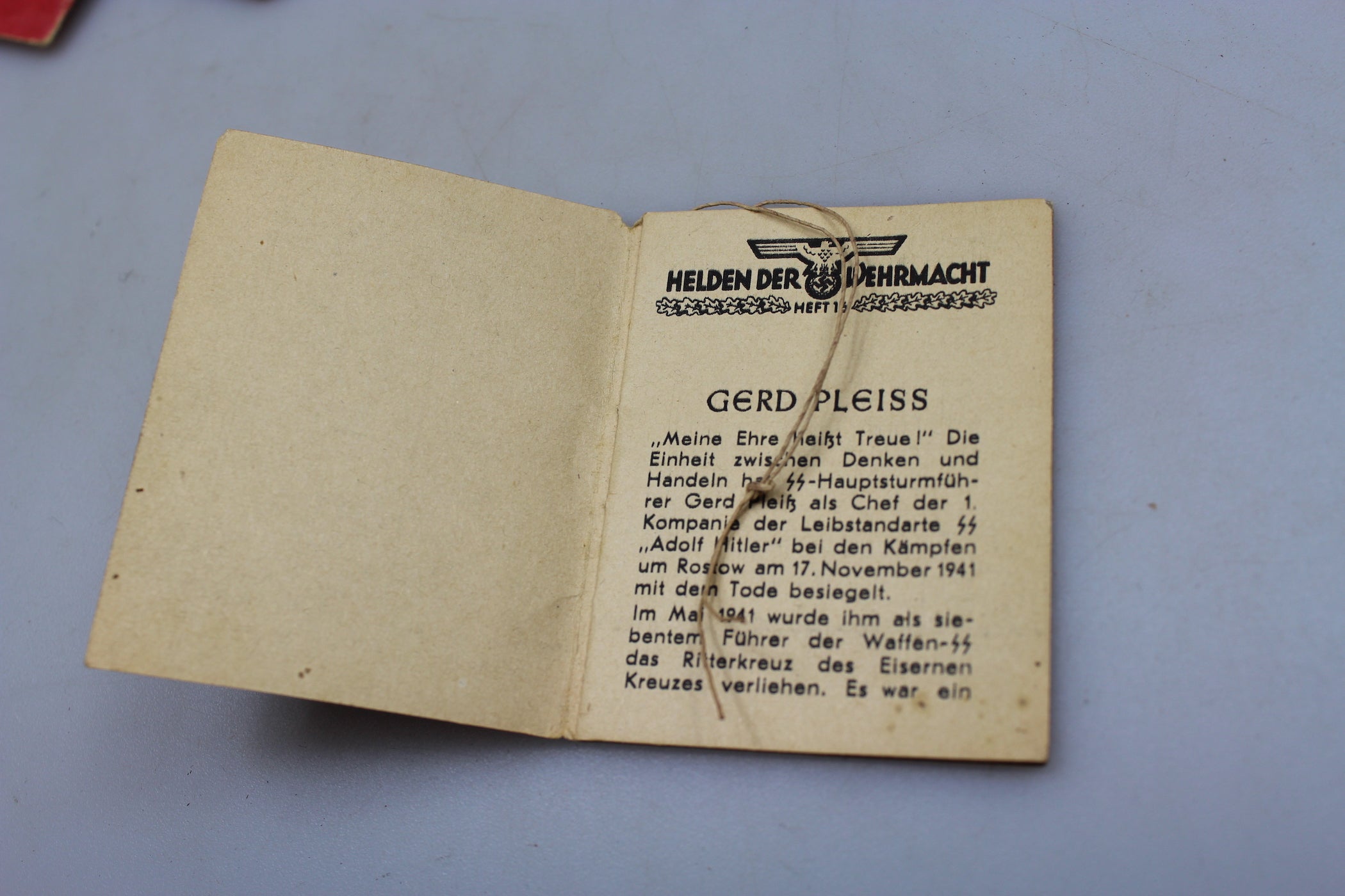 # 20 mini libri commemorativi Kriegswinter - Hilfswerk