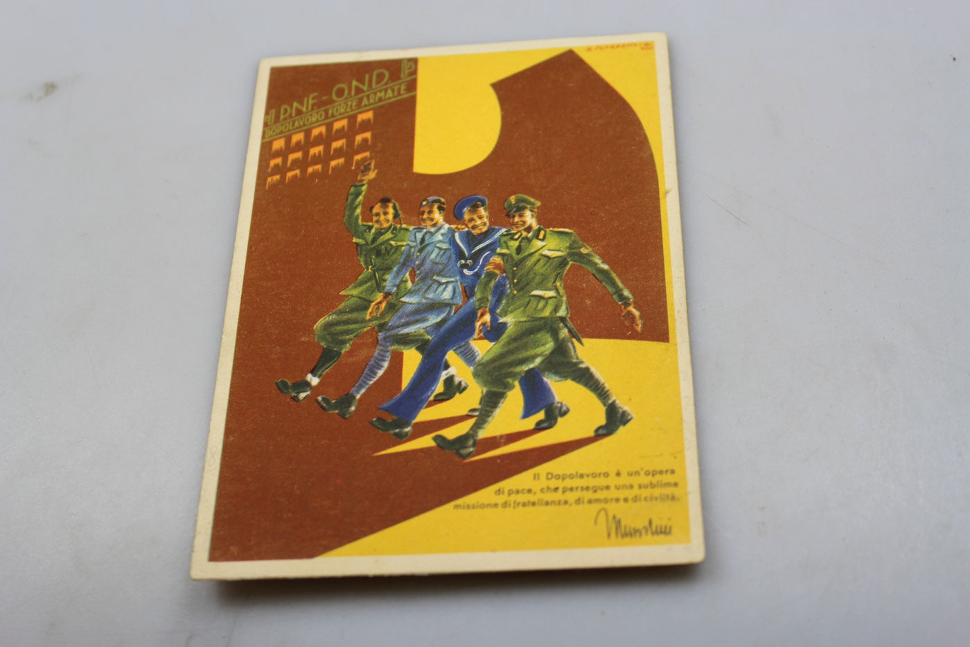 Cartolina postale PNF-OND