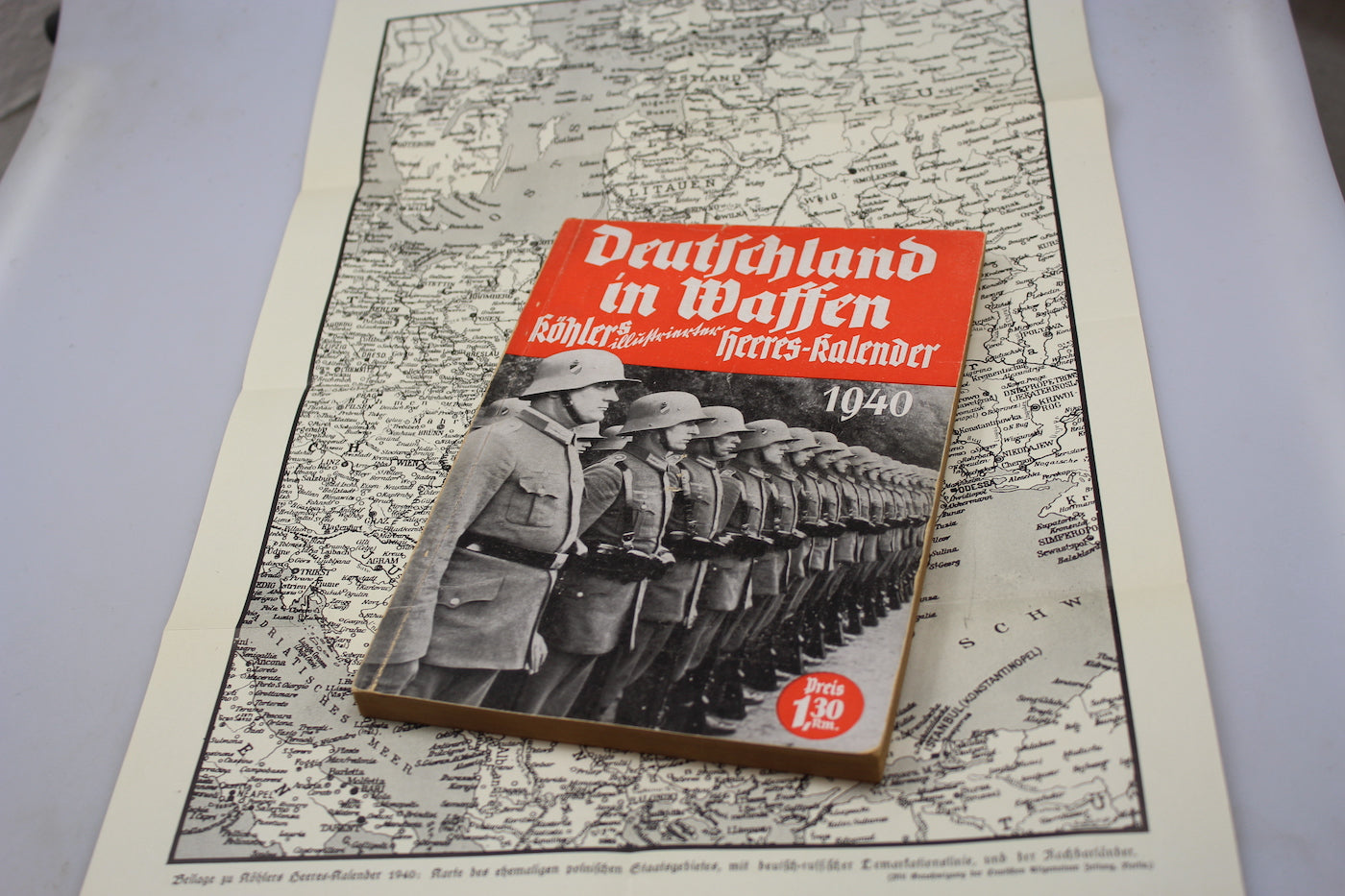 "Deutschland in Waffen" Heeres Kalender 1940