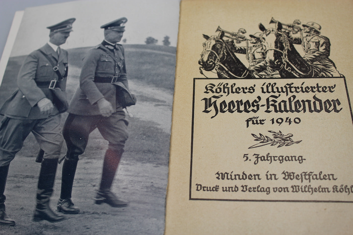"Deutschland in Waffen" Heeres Kalender 1940
