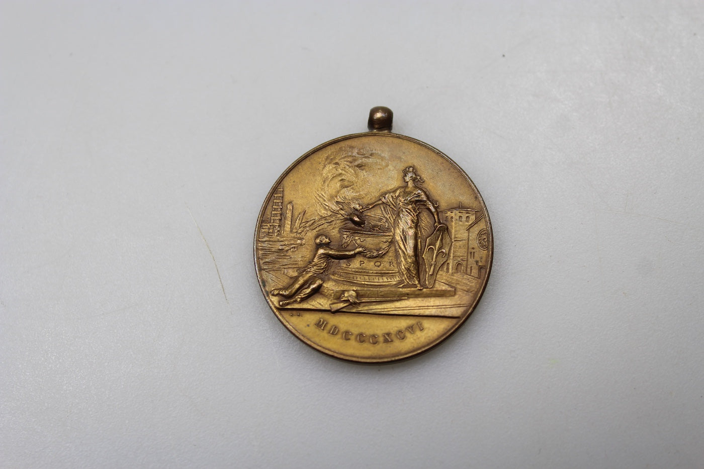 Medaglia 1896 - "I Triestini ai caduti in Africa"