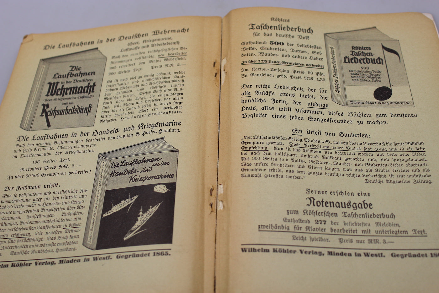 "Deutschland in Waffen" Heeres Kalender 1940
