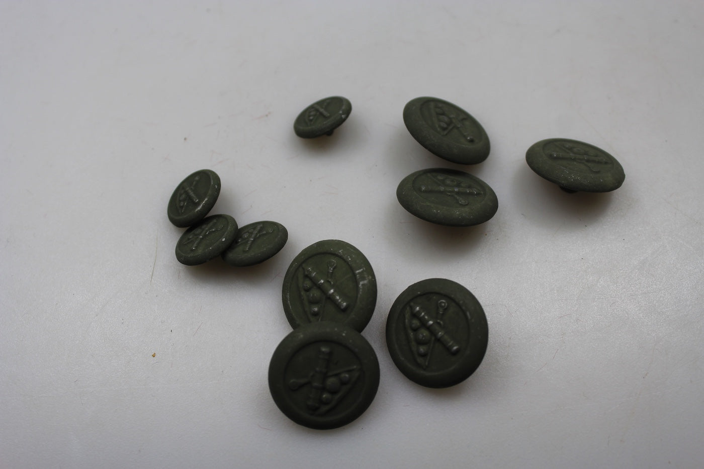 REPRO set 10 bottoni Austriaci WW1
