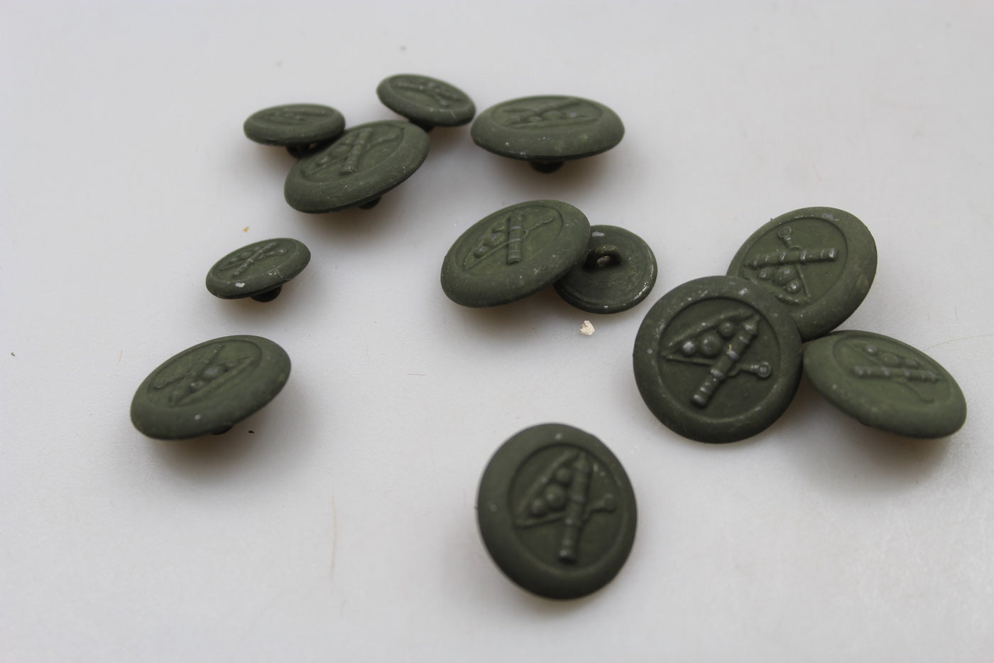 REPRO set 12 bottoni Austriaci WW1