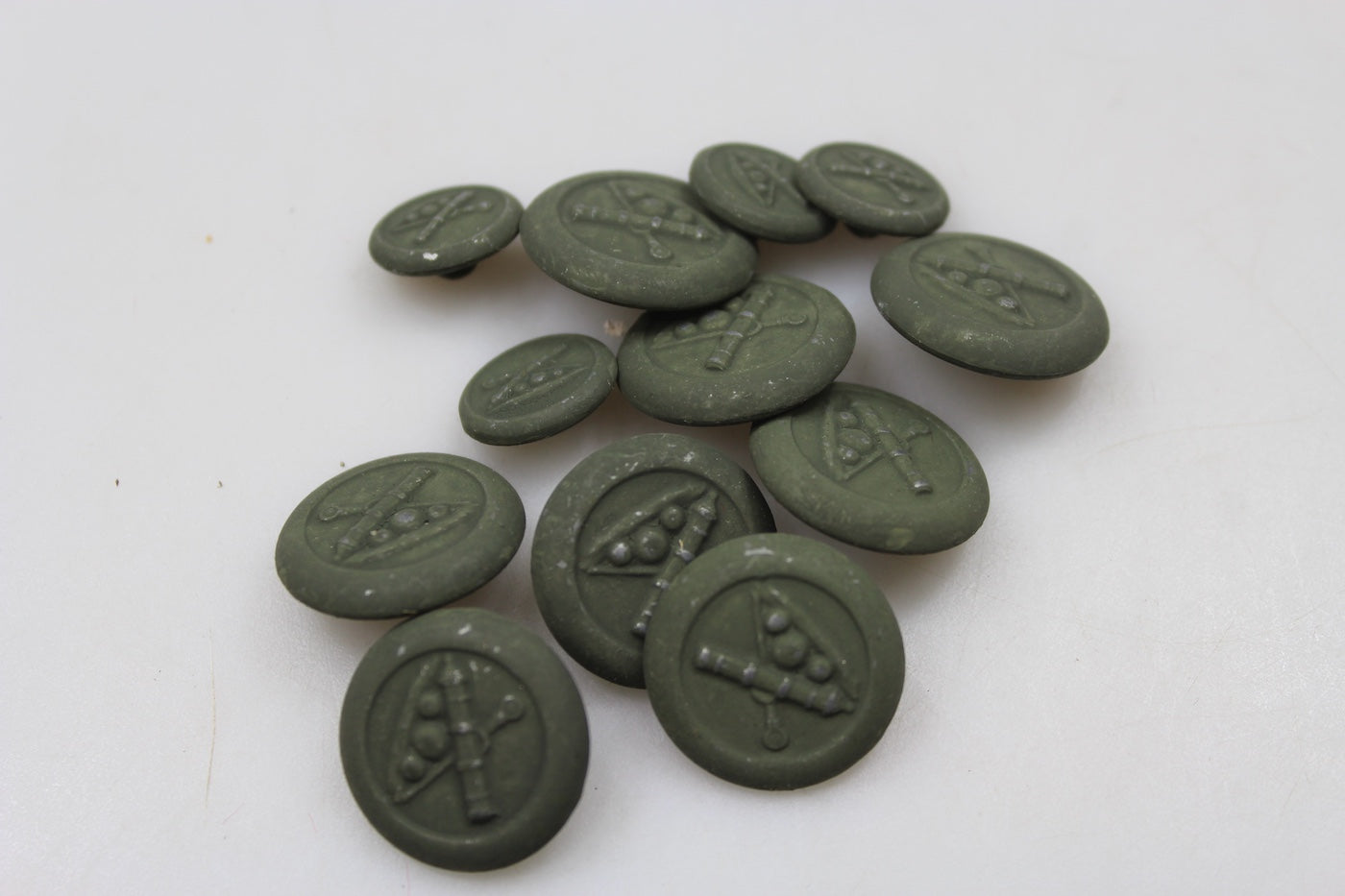 REPRO set 12 bottoni Austriaci WW1