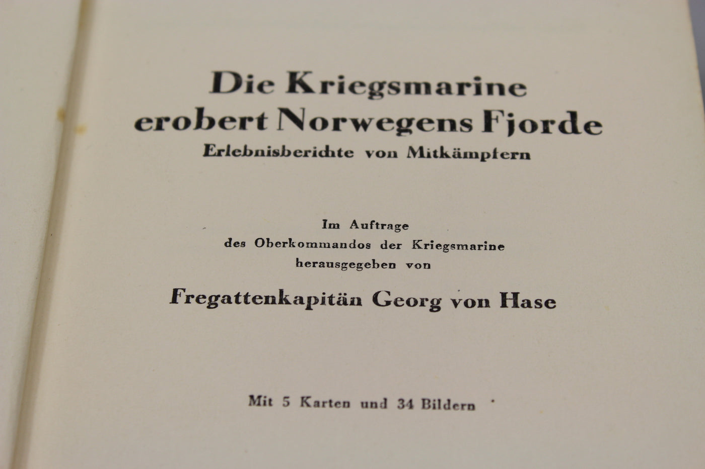 "Kriegsmarine erobert Novegens Fiorde" -1940 -
