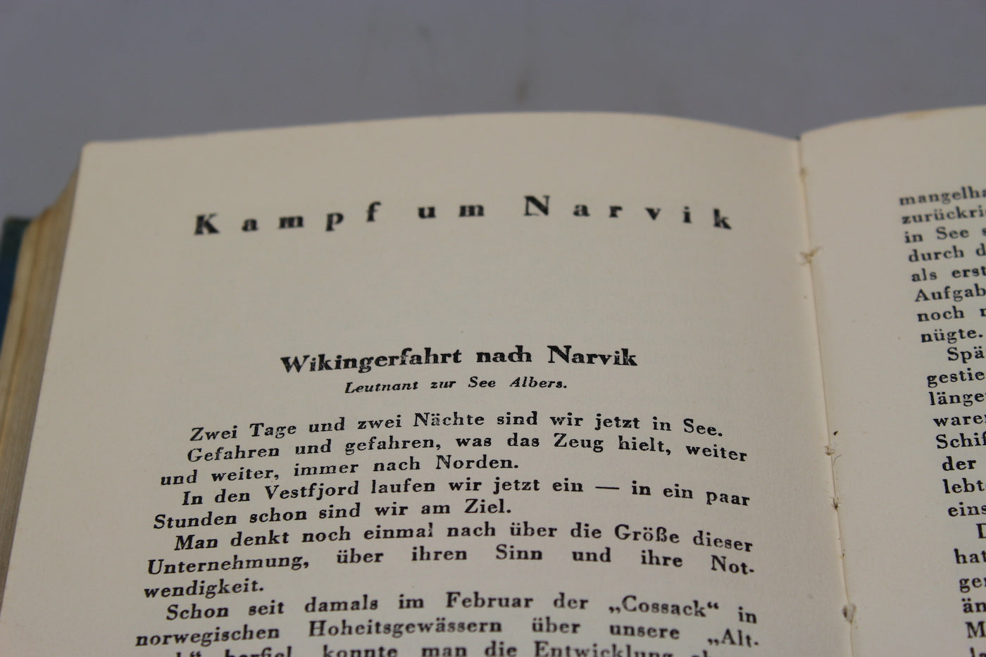"Kriegsmarine erobert Novegens Fiorde" -1940 -