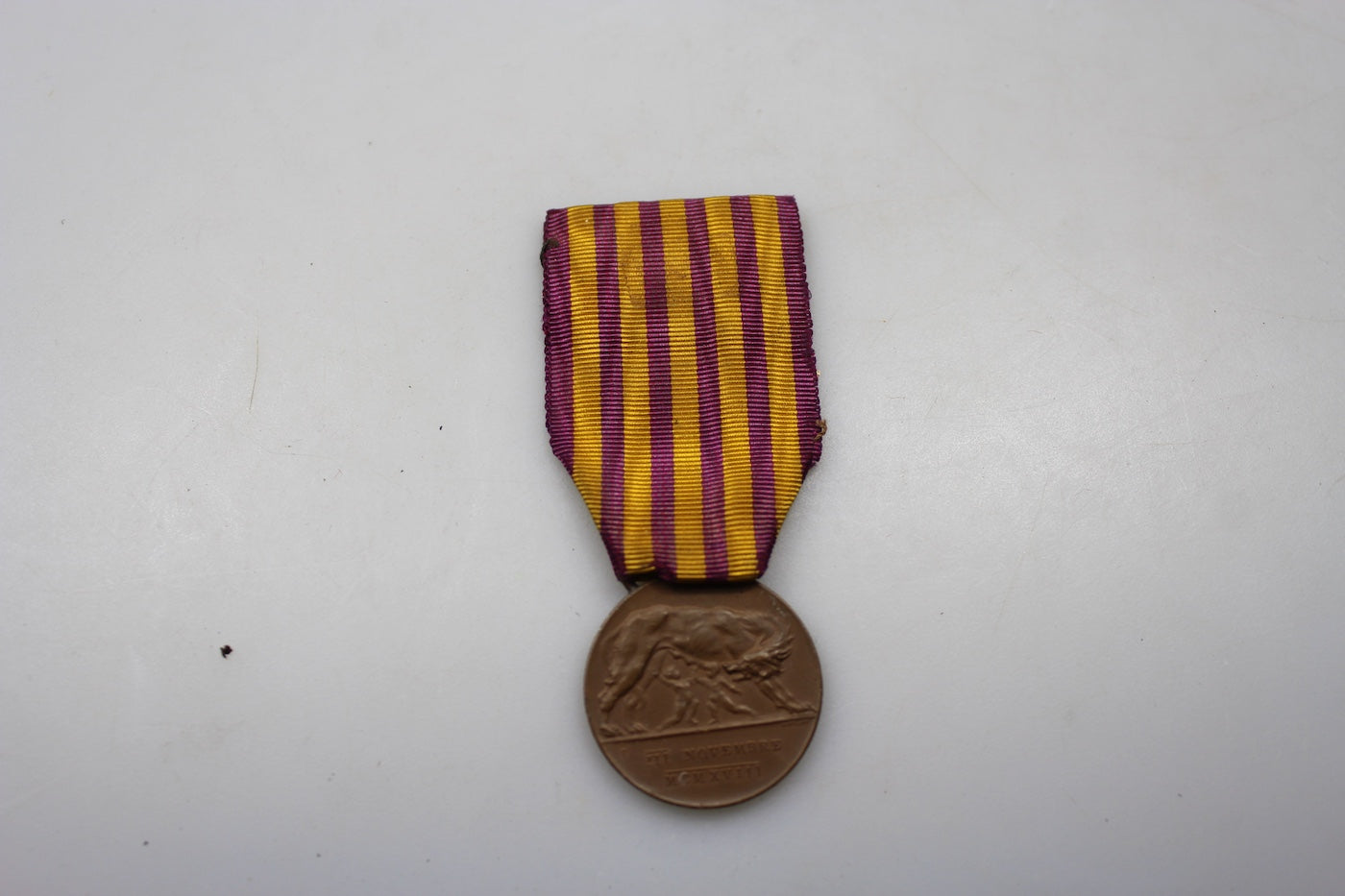 Medaglia III Novembre 1918 - "Il comune di Roma ai soldati d'Italia"