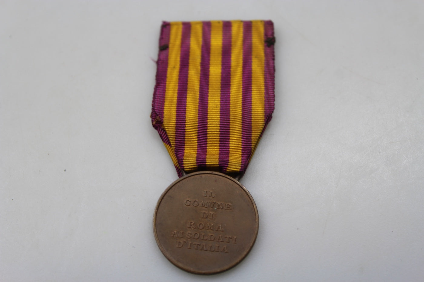 Medaglia III Novembre 1918 - "Il comune di Roma ai soldati d'Italia"