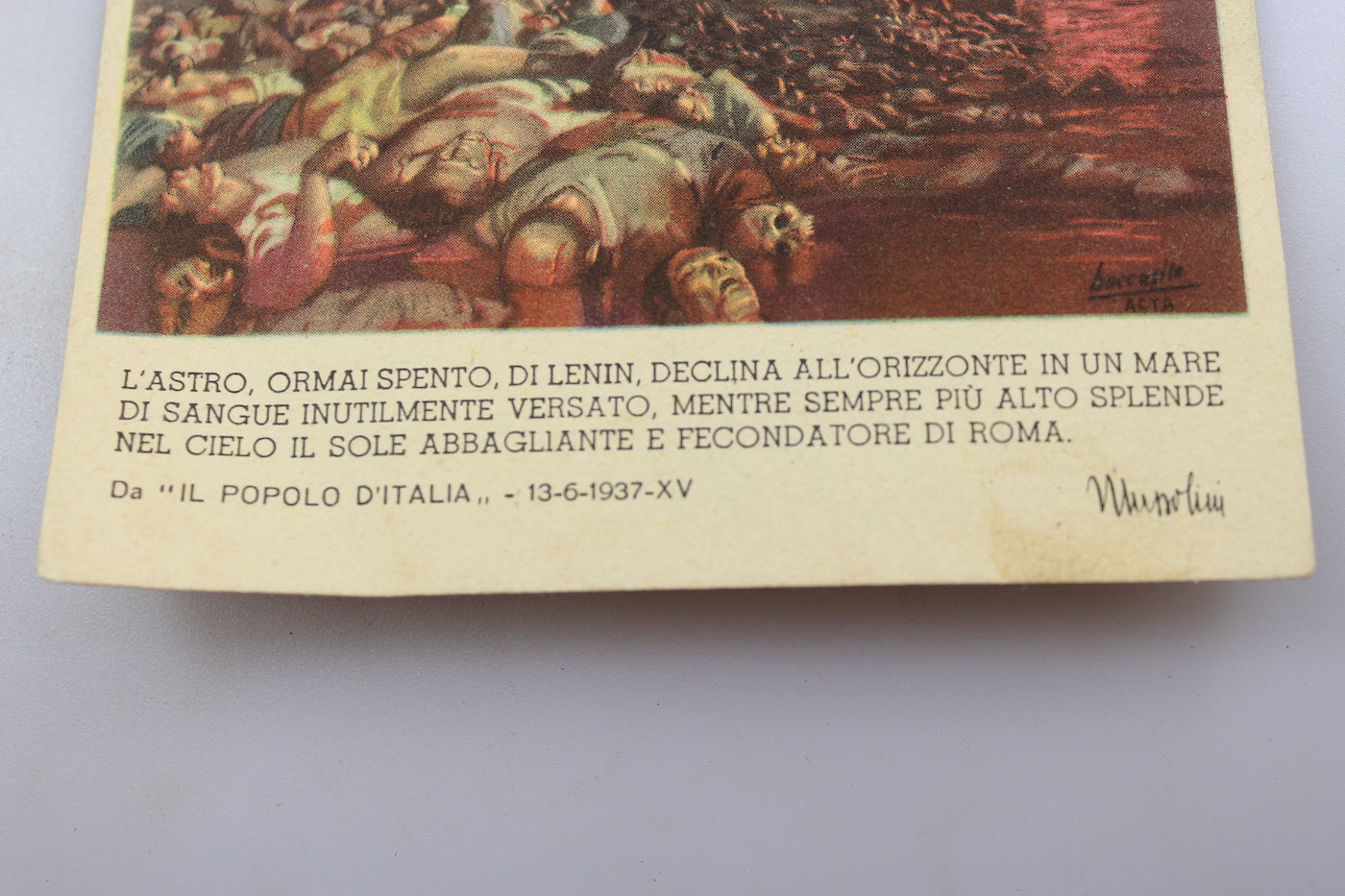 Cartolina postale illustrata PNF-OND