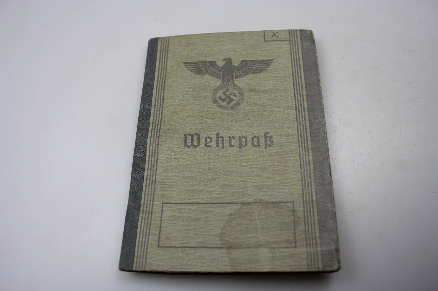 Wehrpass Heer WW2 Riservista