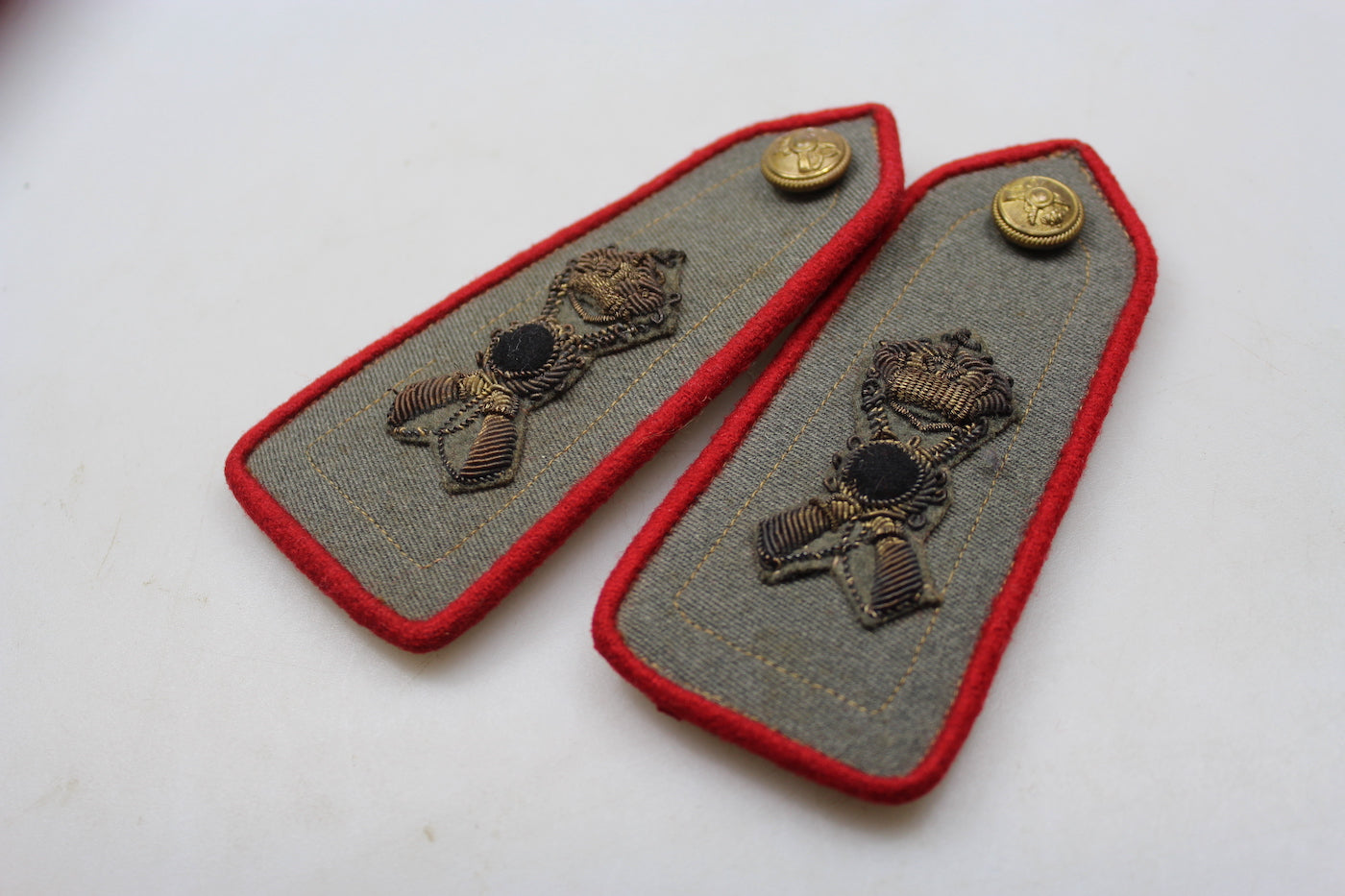 Coppia di spalline M.34 Ufficiale REI WW2