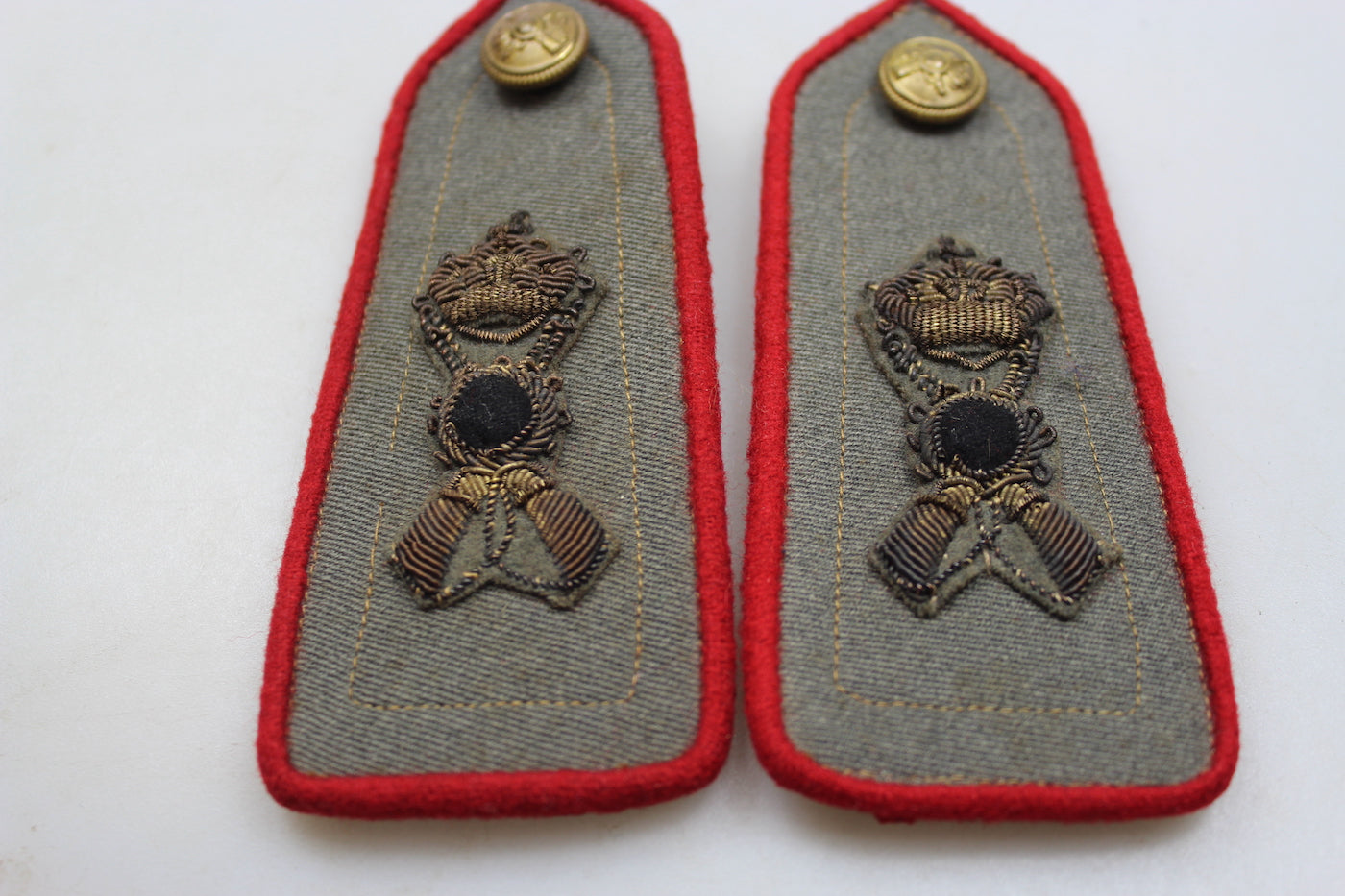 Coppia di spalline M.34 Ufficiale REI WW2