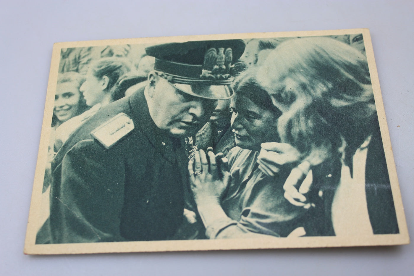 Cartolina postale Benito Mussolini