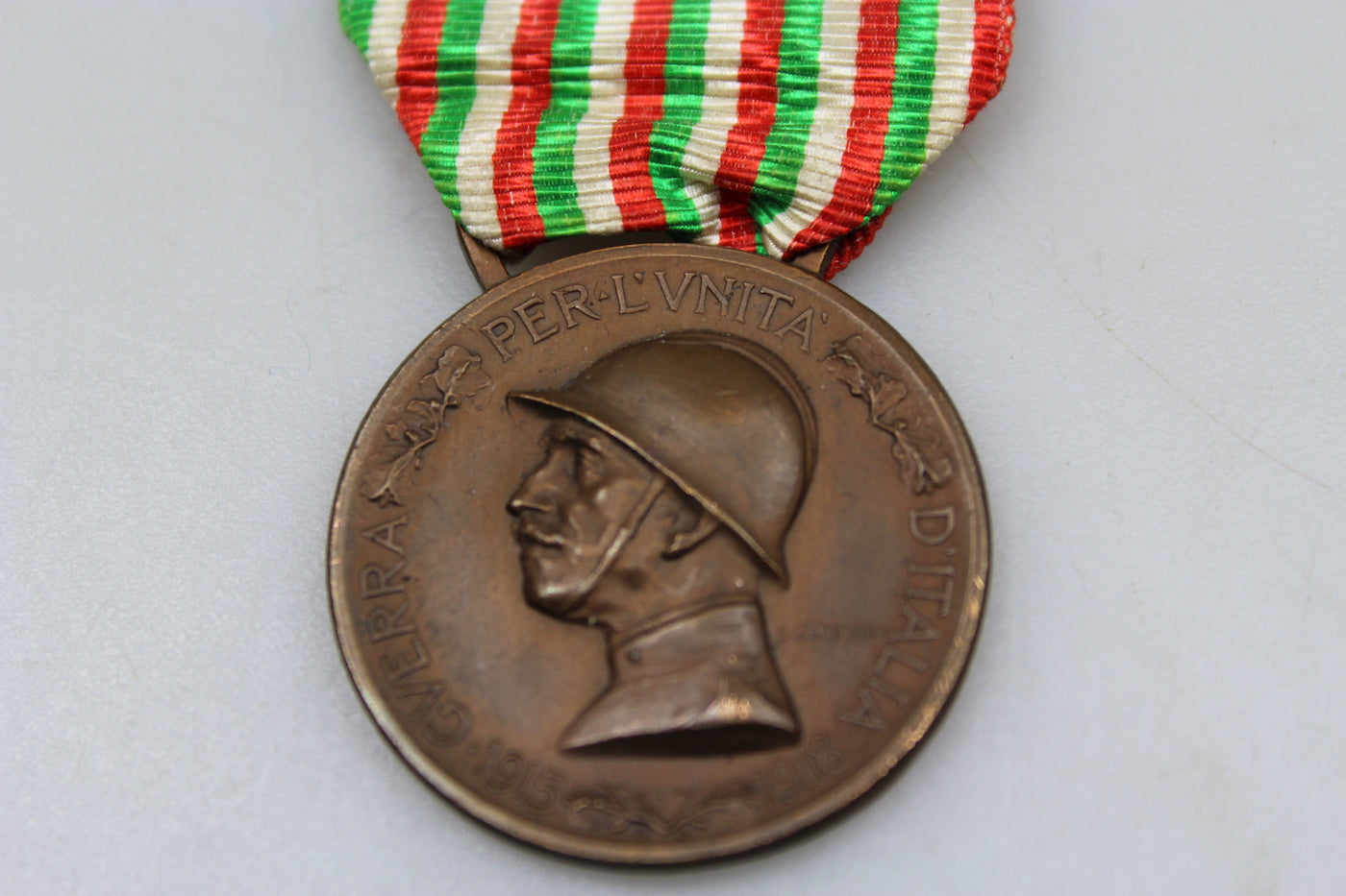 "Coniata nel bronzo nemico" Medaglia commemorativa WW1