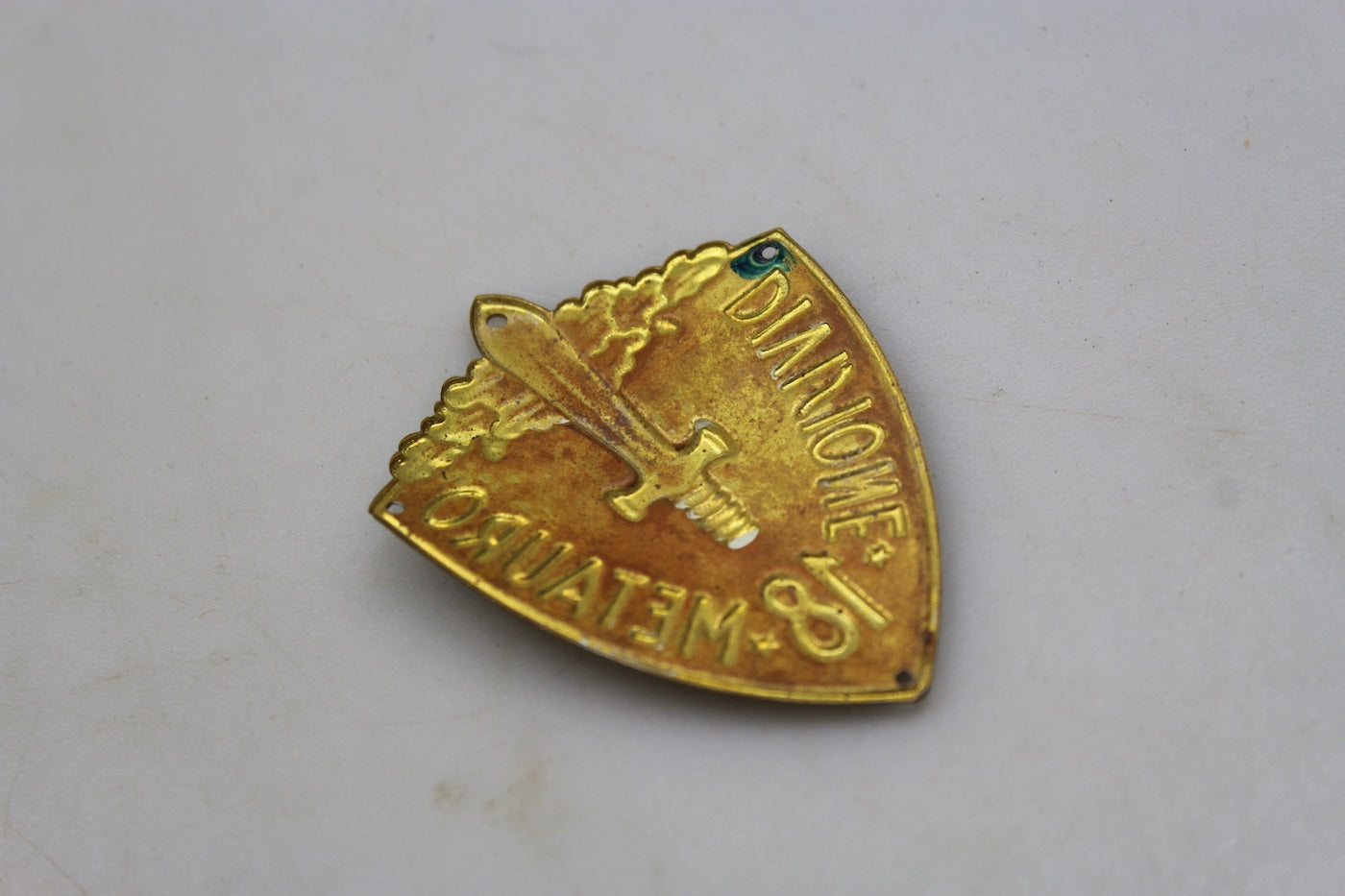 Scudetto da braccio della 18^ Divisione "Metauro" REI WW2