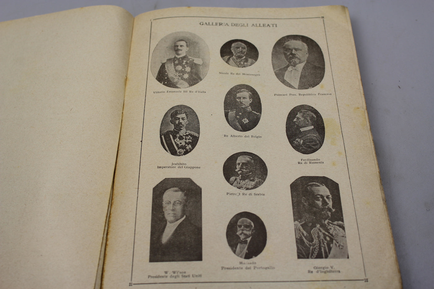 "Epopea della Prima Guerra Mondiale" diario 1914/18