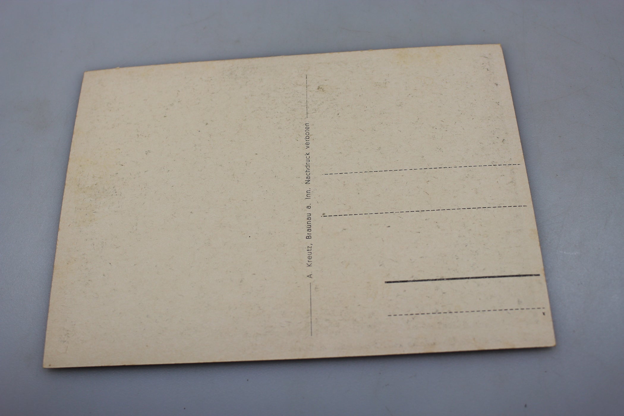 Cartolina postale con casa Natale di Adolf Hitler