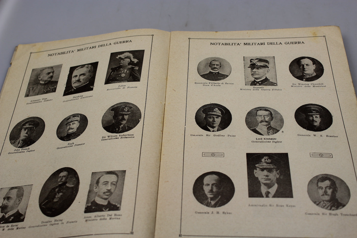 "Epopea della Prima Guerra Mondiale" diario 1914/18