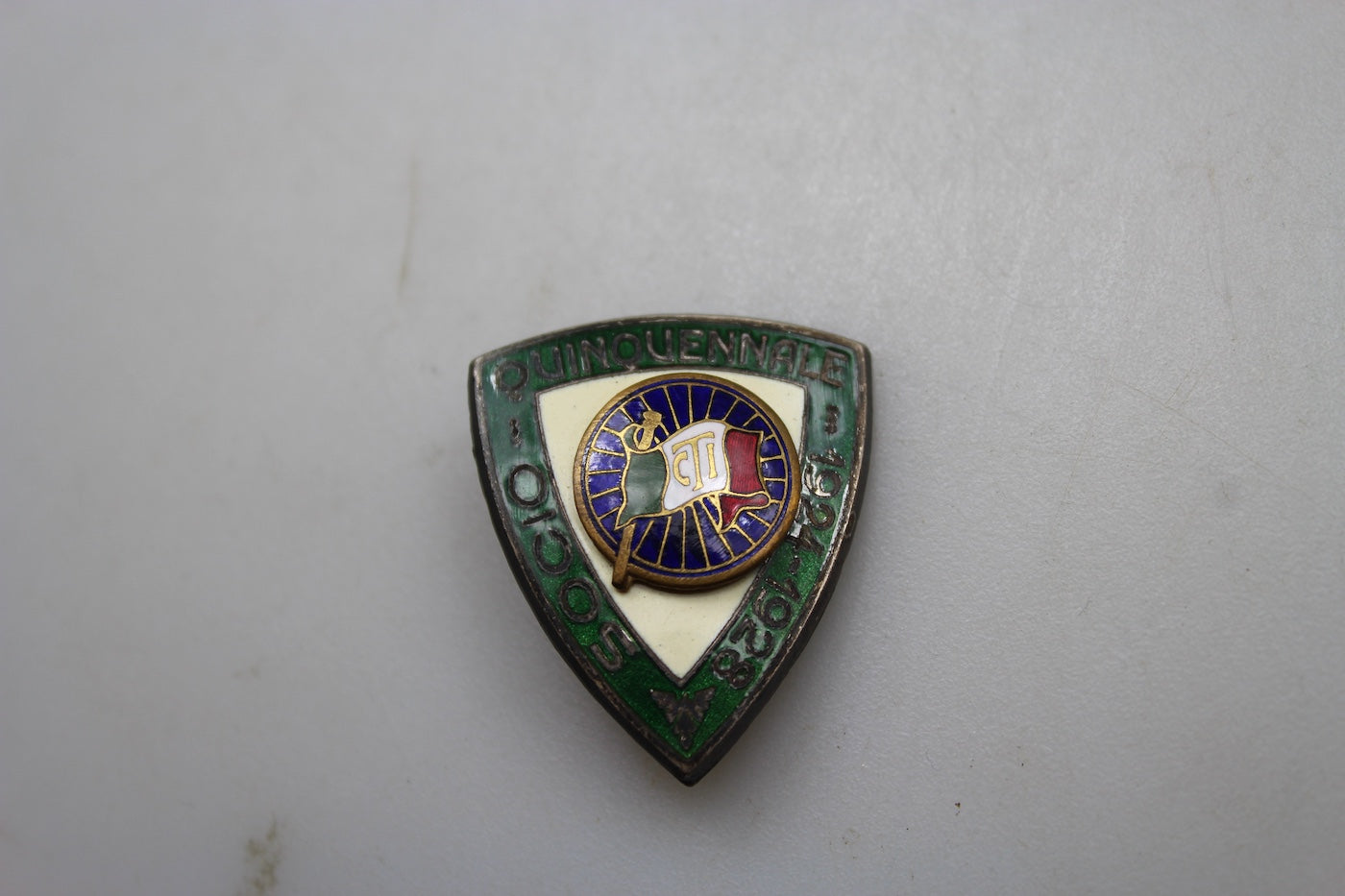 Spilla socio C.T.I. quinquennale (1924/28)