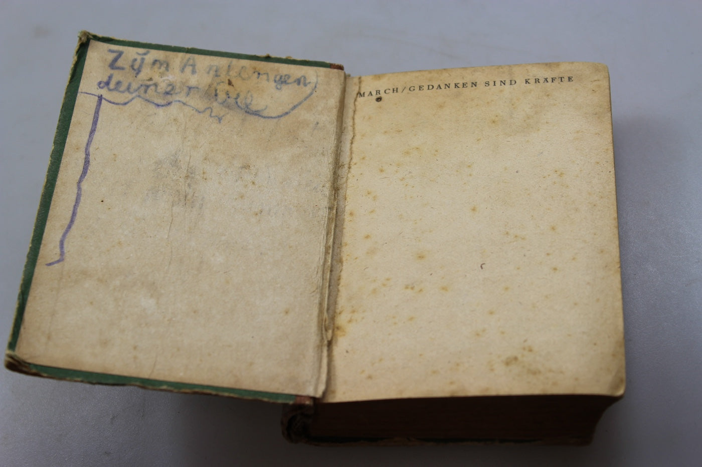 "Gedanken sind Kräfte" Maria March - 1942