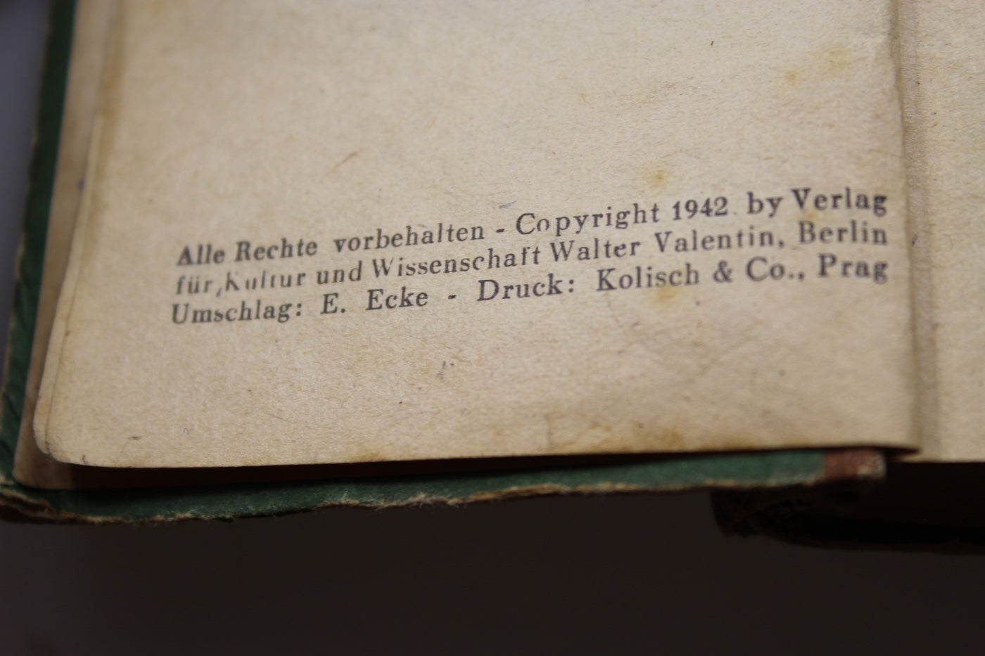"Gedanken sind Kräfte" Maria March - 1942