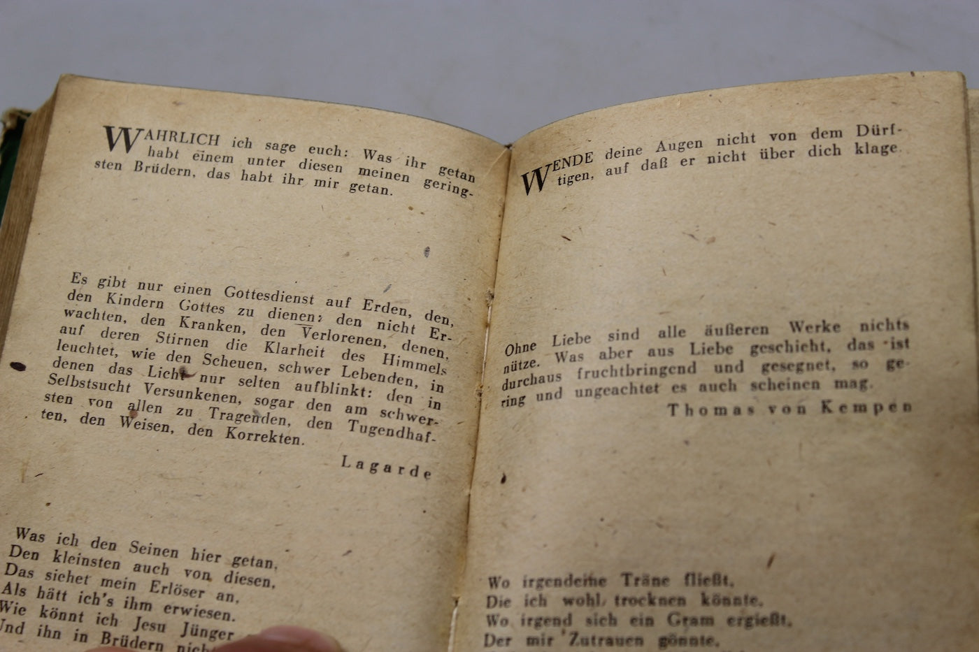 "Gedanken sind Kräfte" Maria March - 1942