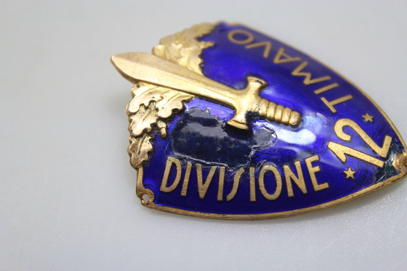 Scudetto da braccio 12^ Divisione "Timavo"