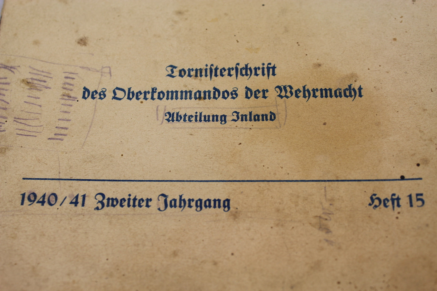 "Frankreich Der ewige Reichsfeind" 1940/41