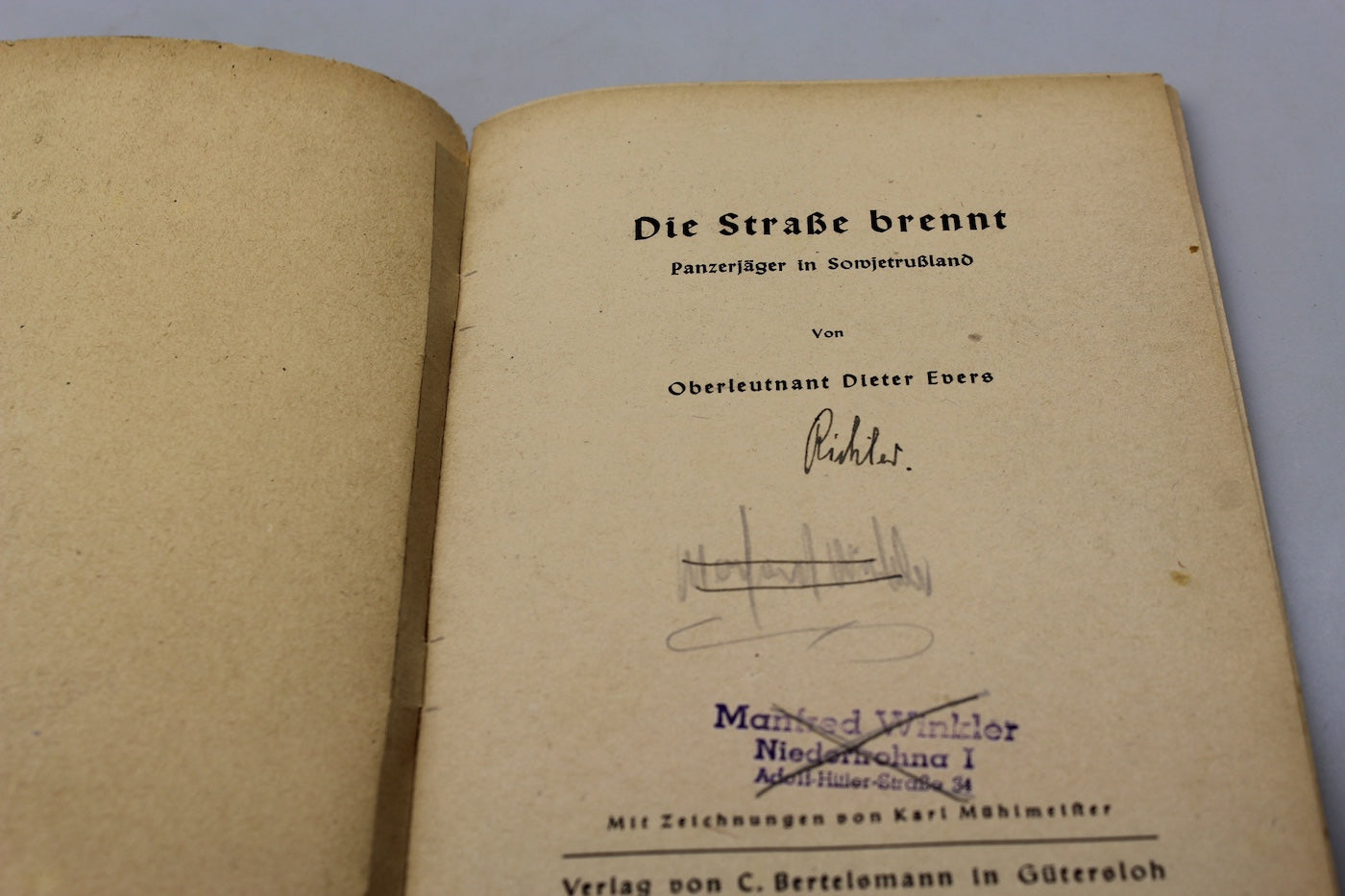"Die Strasse brennt" - Oberleutnant Dieter Eders
