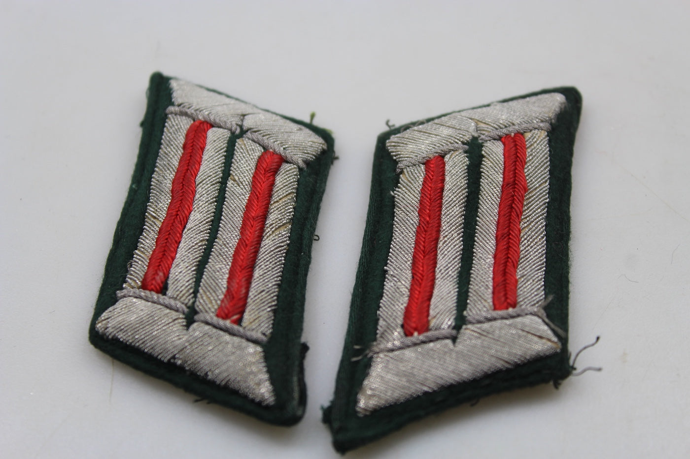 Coppia mostrine Ufficiale Artiglieria Heer WW2