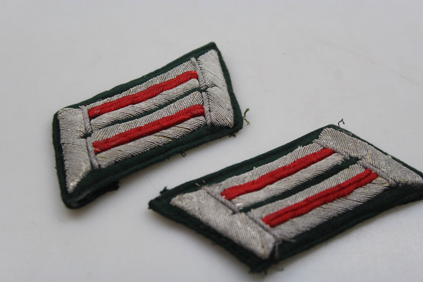 Coppia mostrine Ufficiale Artiglieria Heer WW2