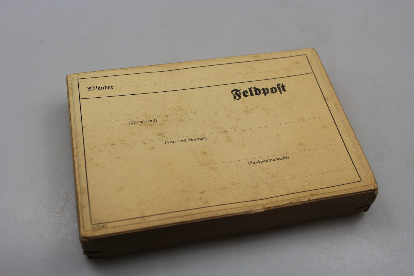 Pacchetto Feldpost WW2