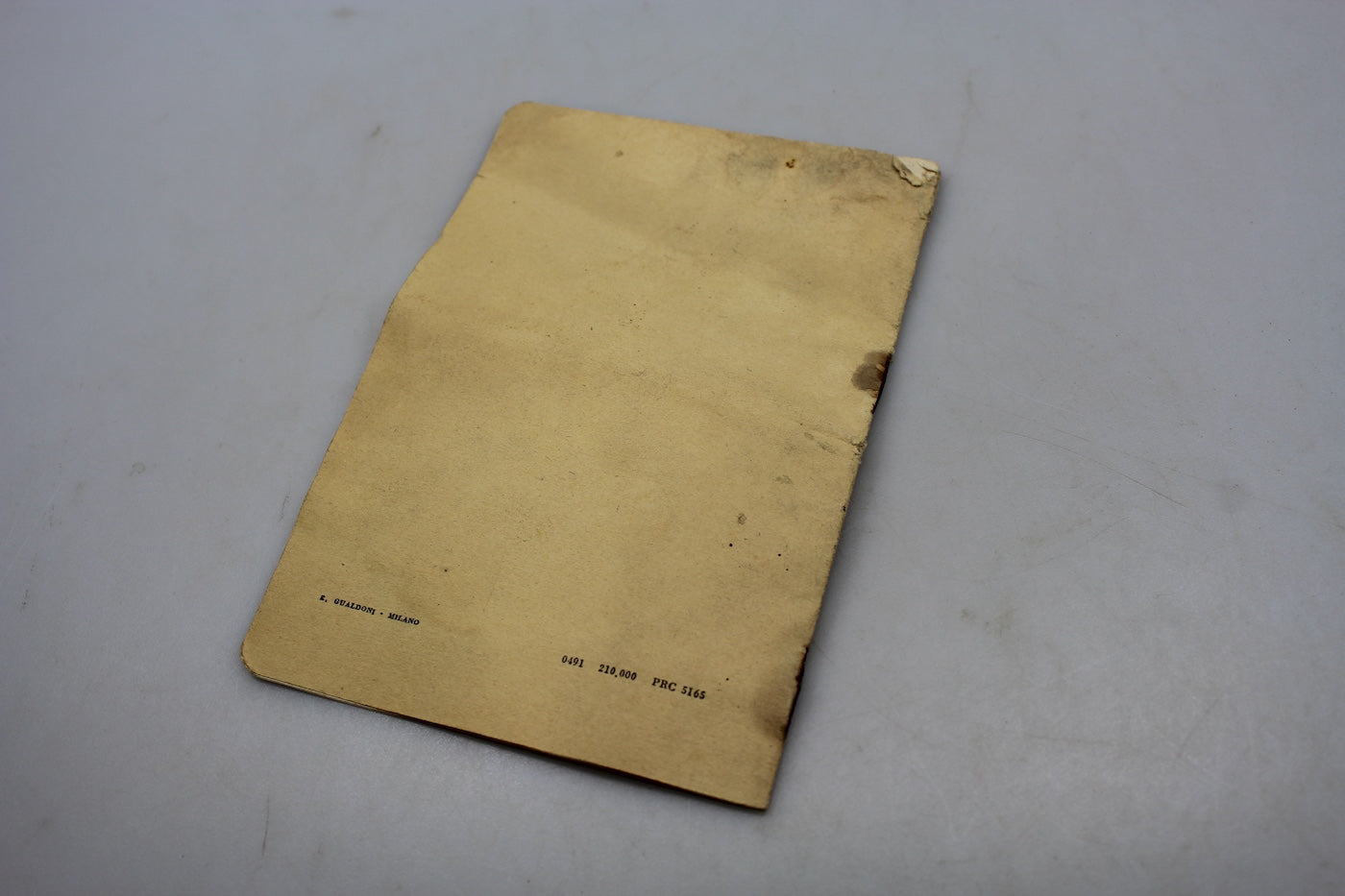 Manuale "Maschera antigas Pirelli  "Rifugio" L.V./B.N. - 1940