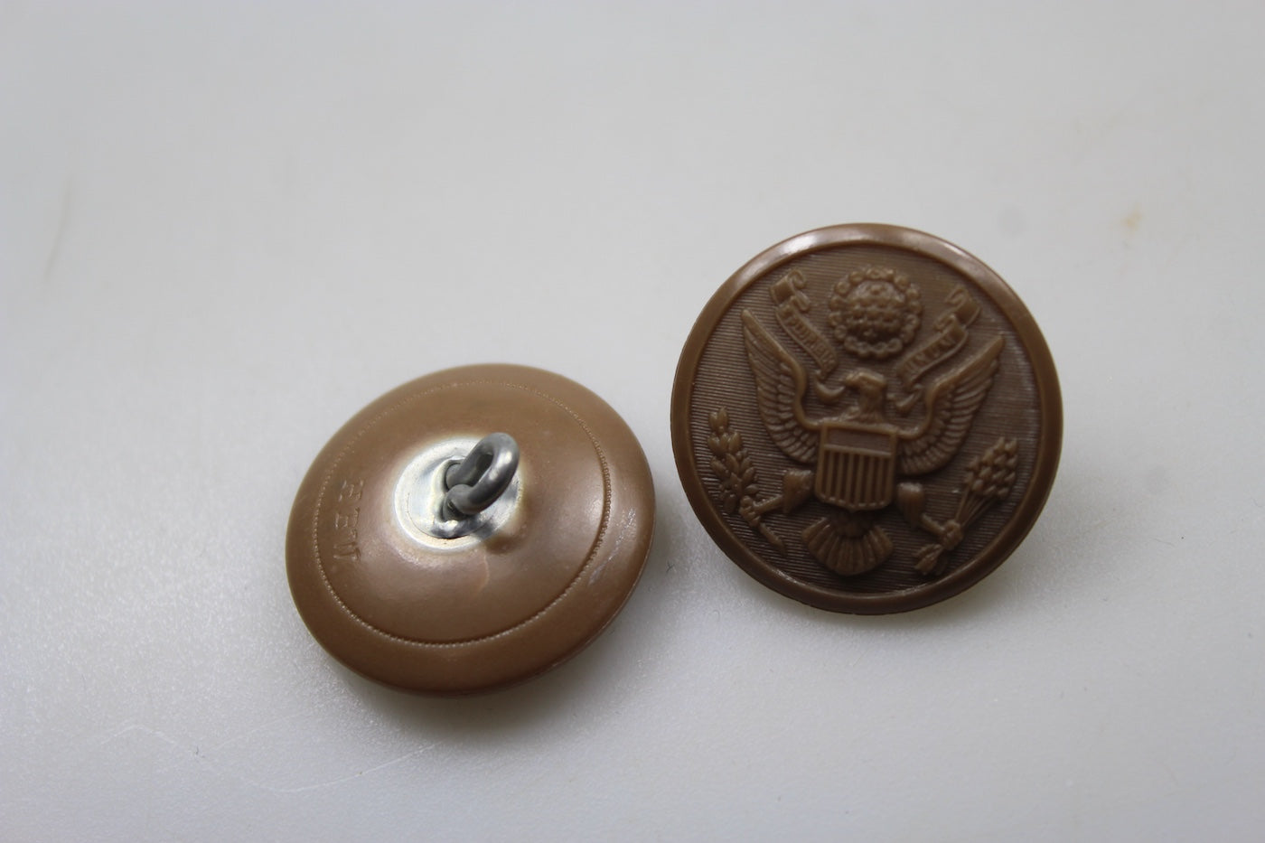 US Army WW2 - #4 bottoni per cappotto