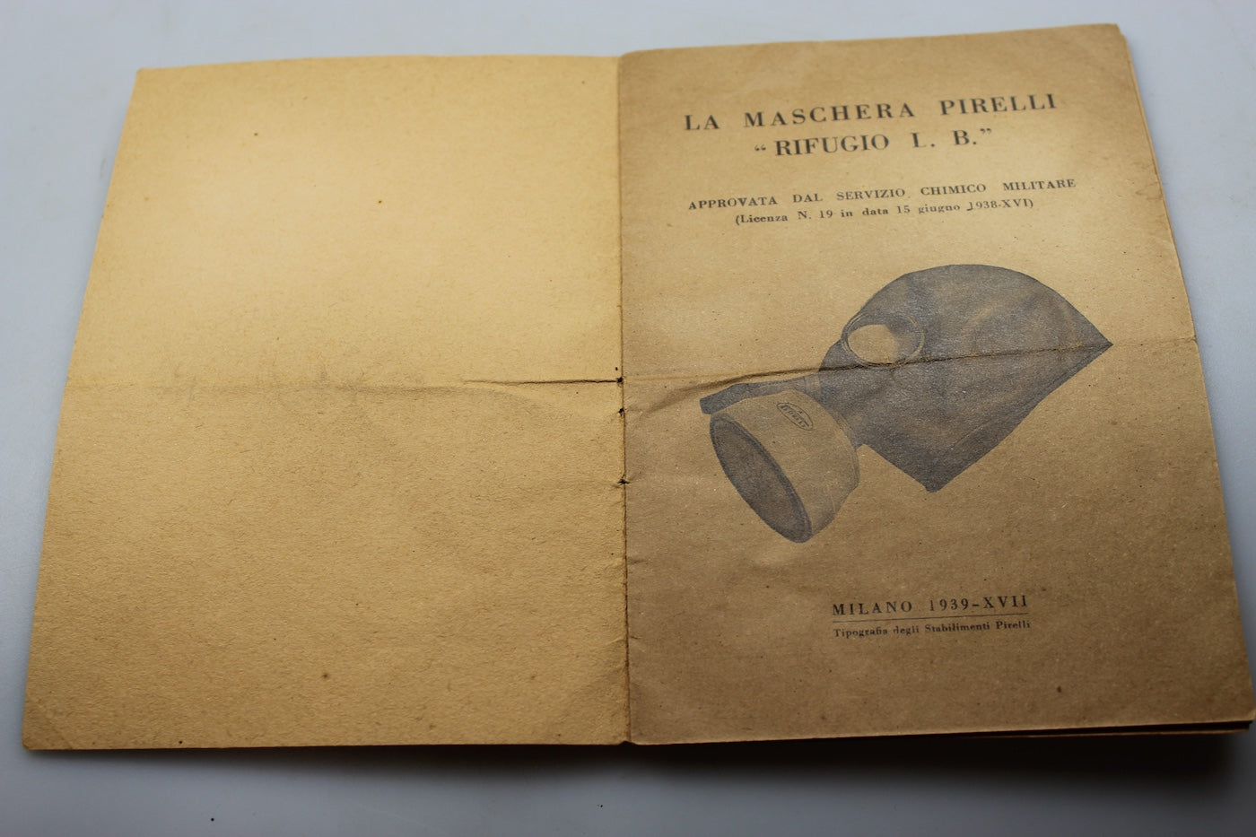 Manuale MAG Pirelli "Rifugio L.B." WW 2